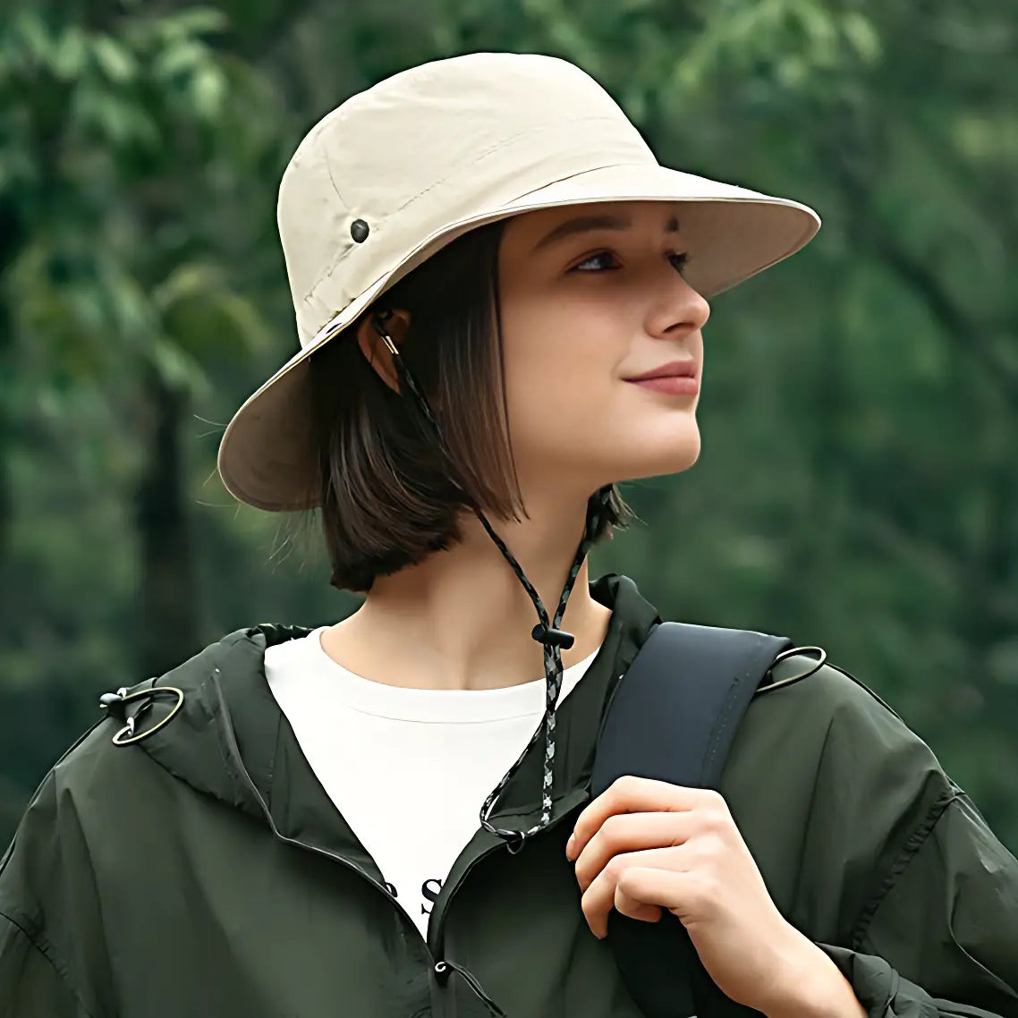 Chapeau anti uv style aventurier
