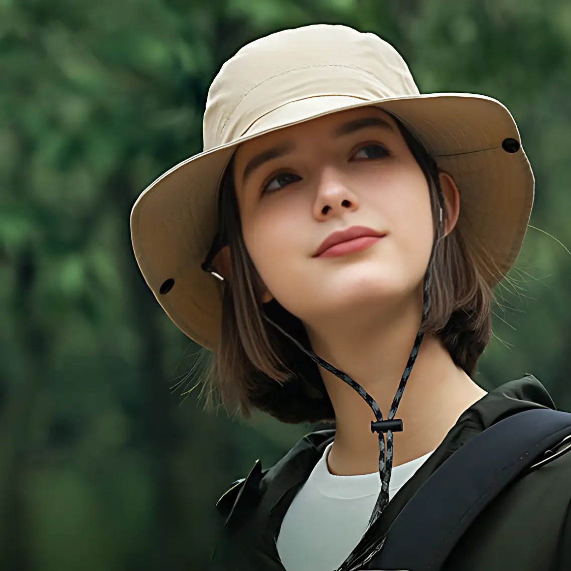 Chapeau anti uv style aventurier