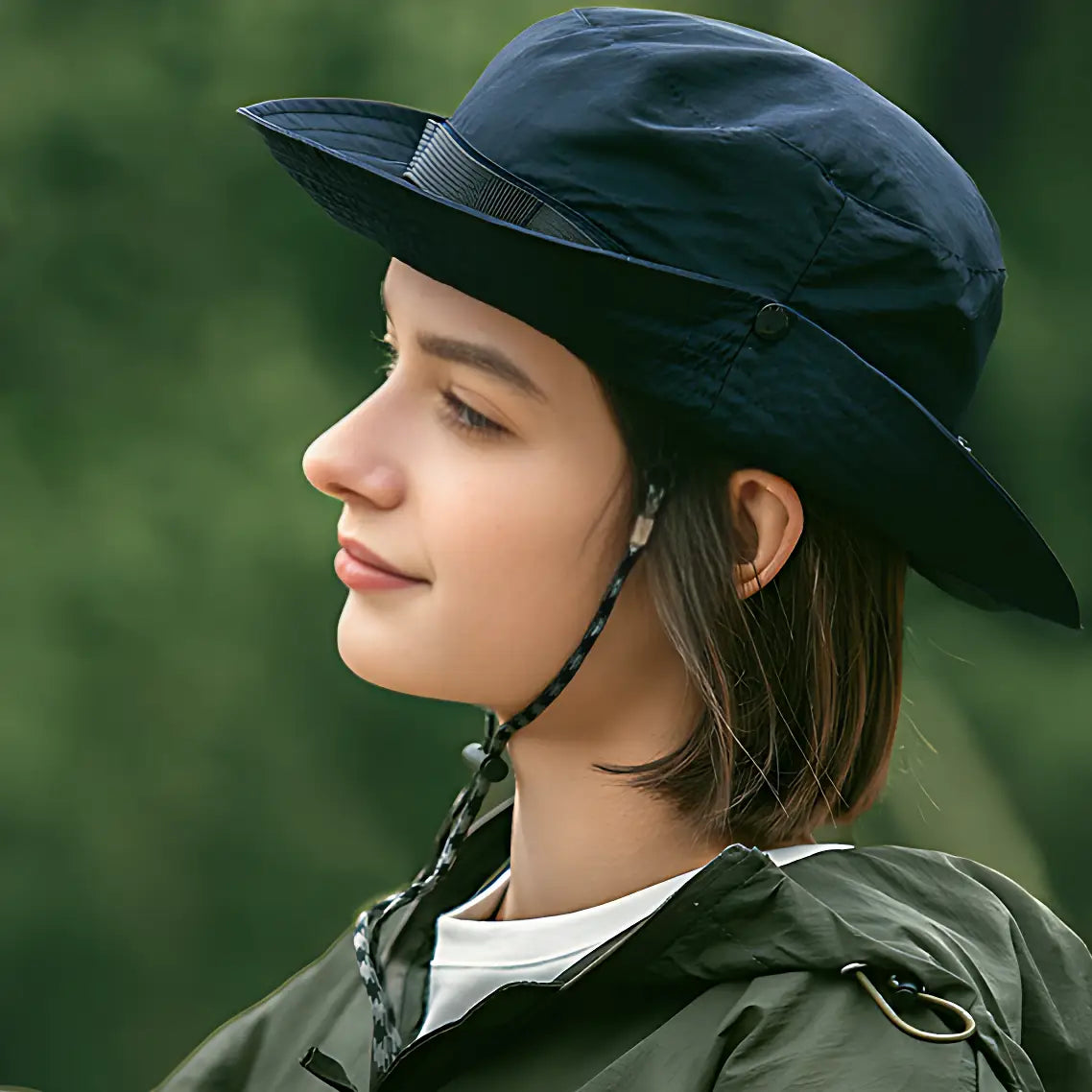 Chapeau anti uv style aventurier