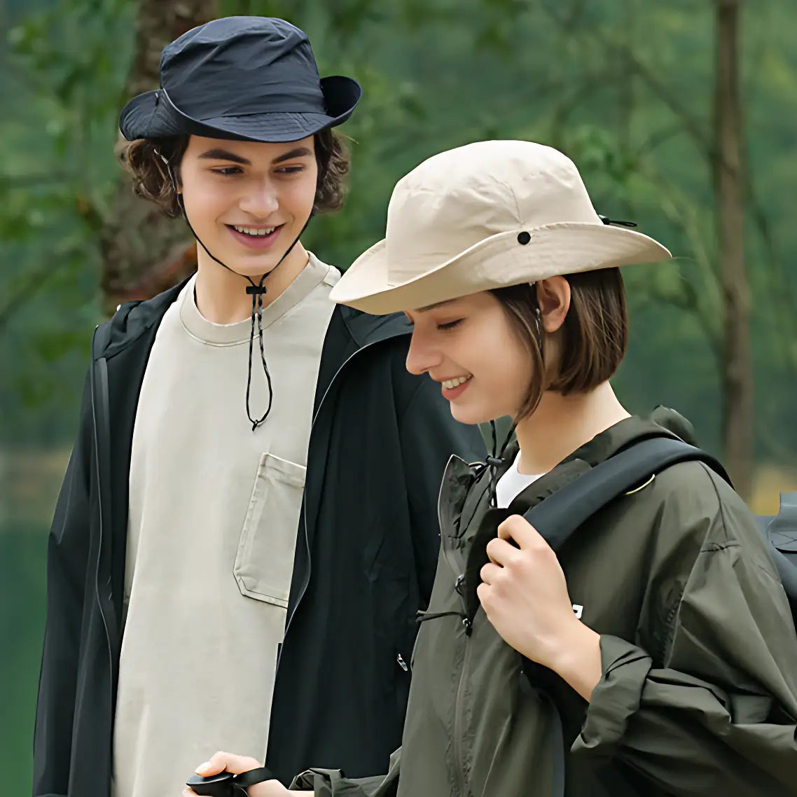 Chapeau anti uv style aventurier