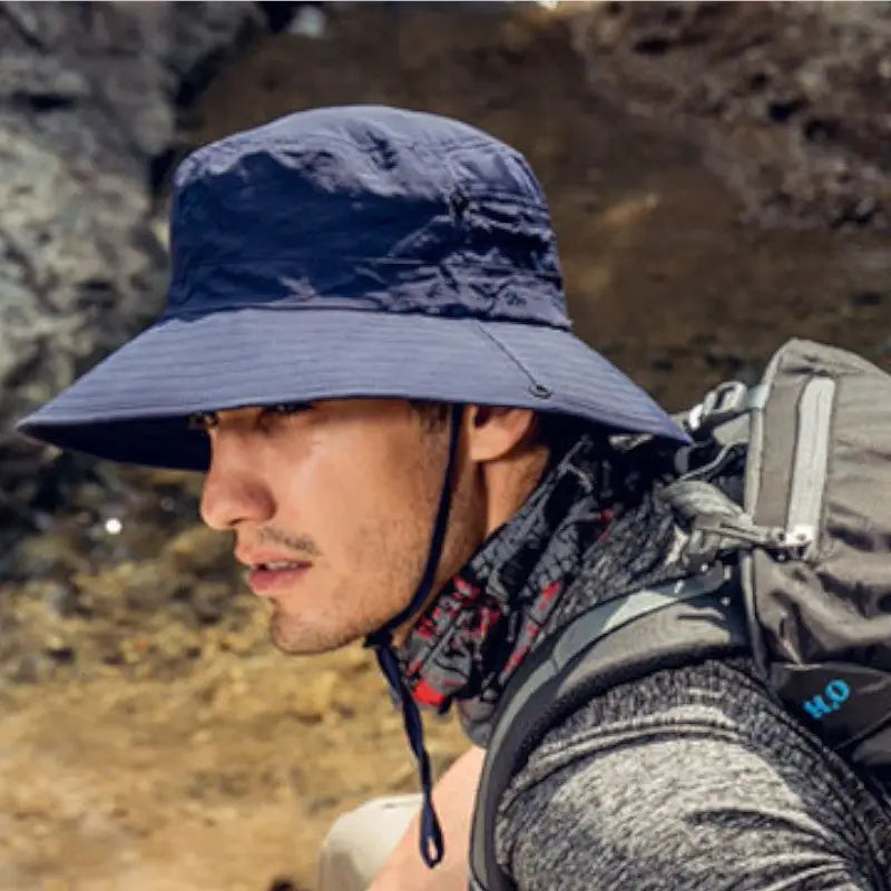 Chapeau anti uv survie nature
