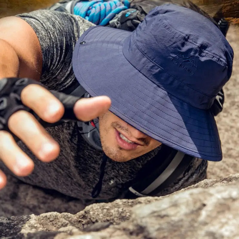 Chapeau anti uv survie nature