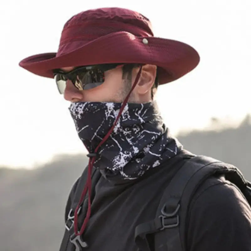 Chapeau de brousse pliable