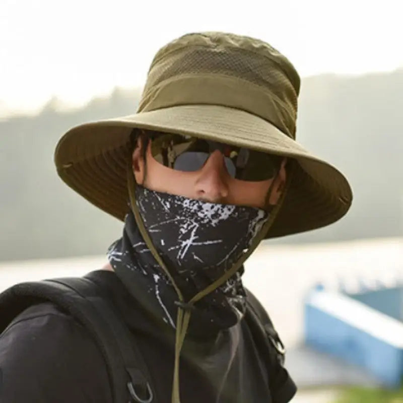 Chapeau de brousse pliable