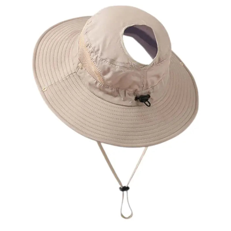 Chapeau femme grande visiere anti uv