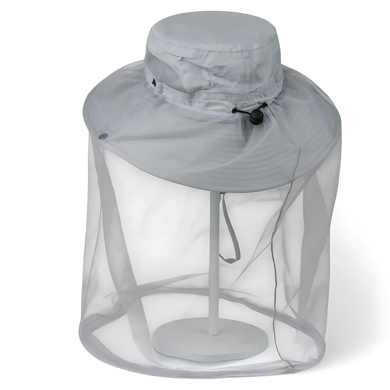 Chapeau randonnée avec moustiquaire