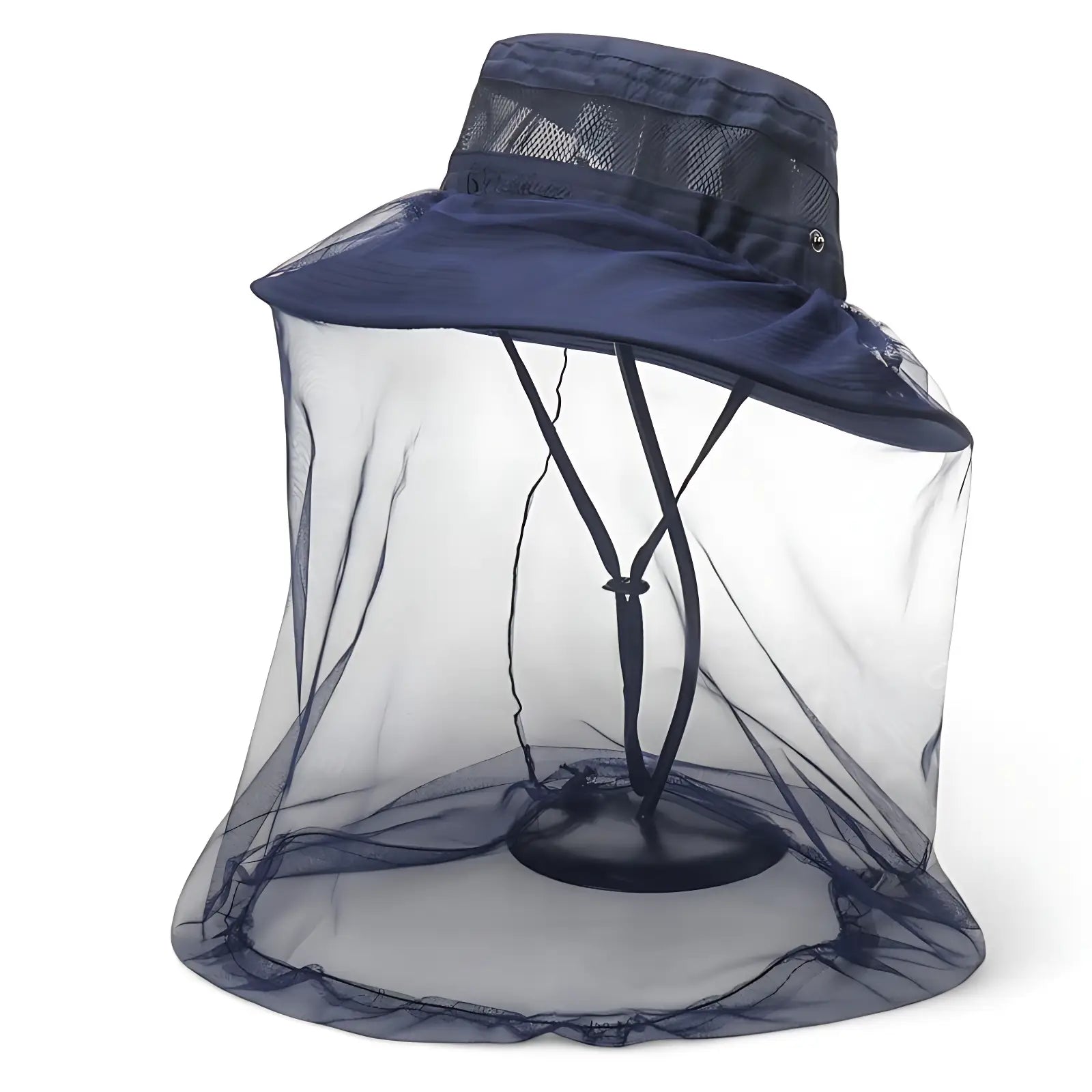 Chapeau randonnée avec moustiquaire