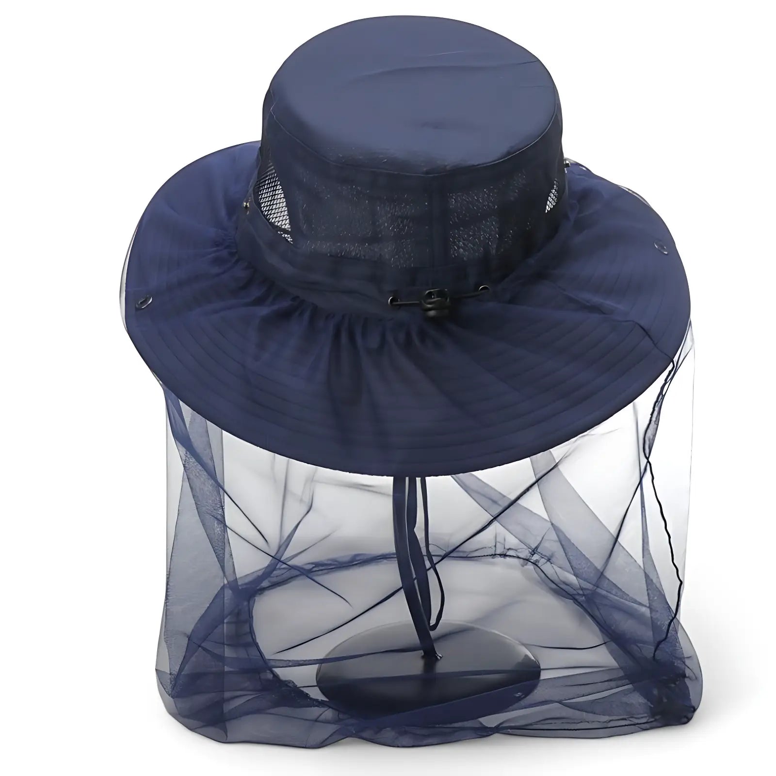 Chapeau randonnée avec moustiquaire