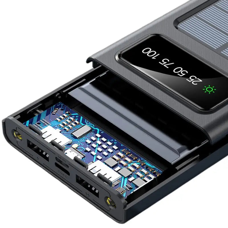 Chargeur solaire avec batterie
