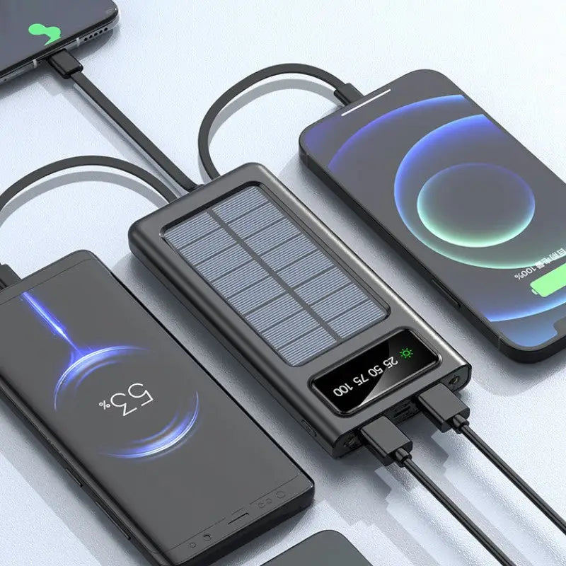 Chargeur solaire avec batterie