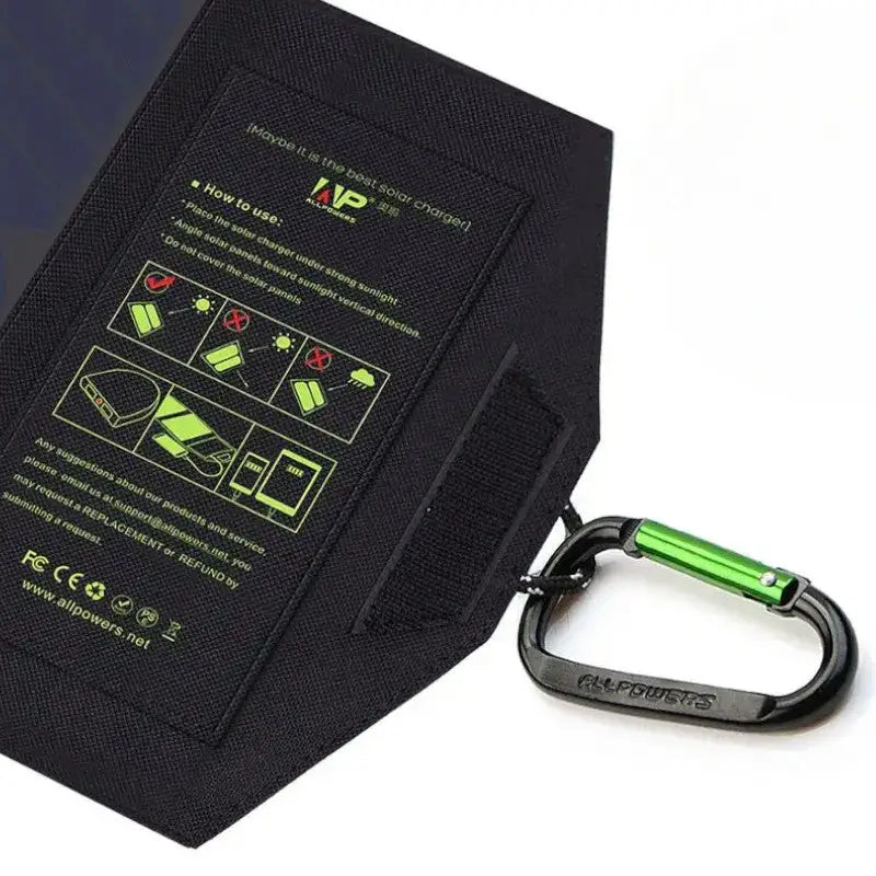 CHARGEUR SOLAIRE - POUR SORTIE EN PLEIN AIR