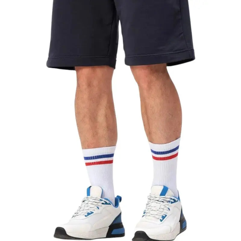 Chaussette bleu blanc rouge