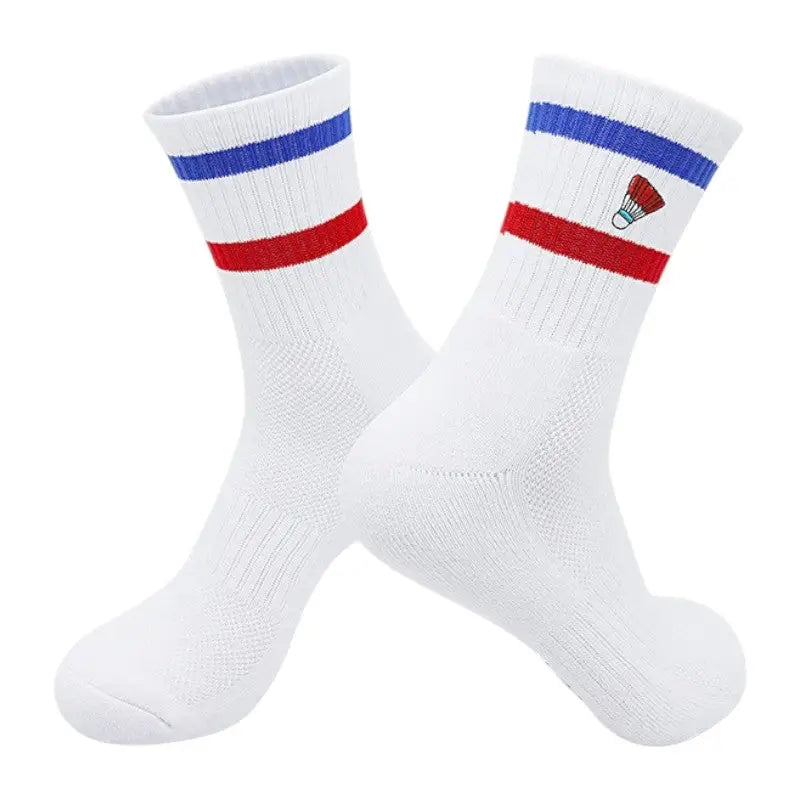 Chaussette bleu blanc rouge