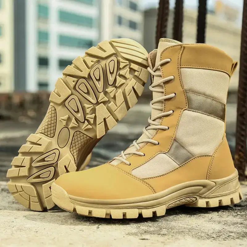Chaussure de combat armée