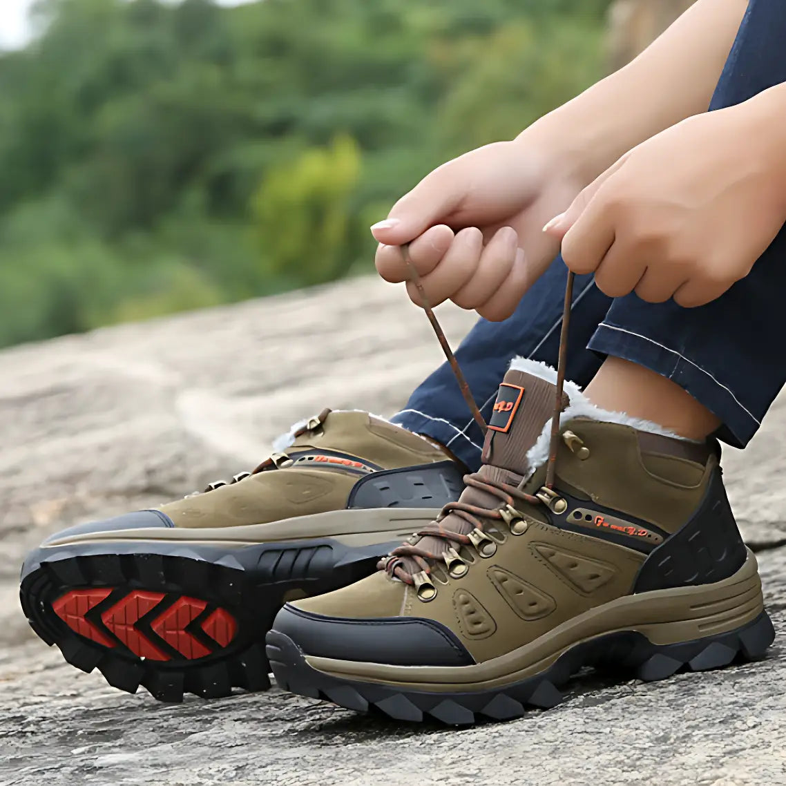 Chaussure homme grand froid