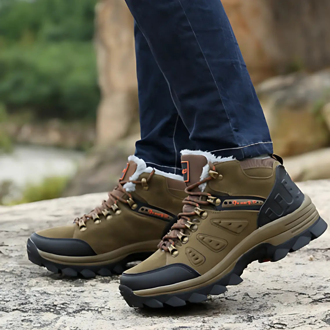 Chaussure homme grand froid
