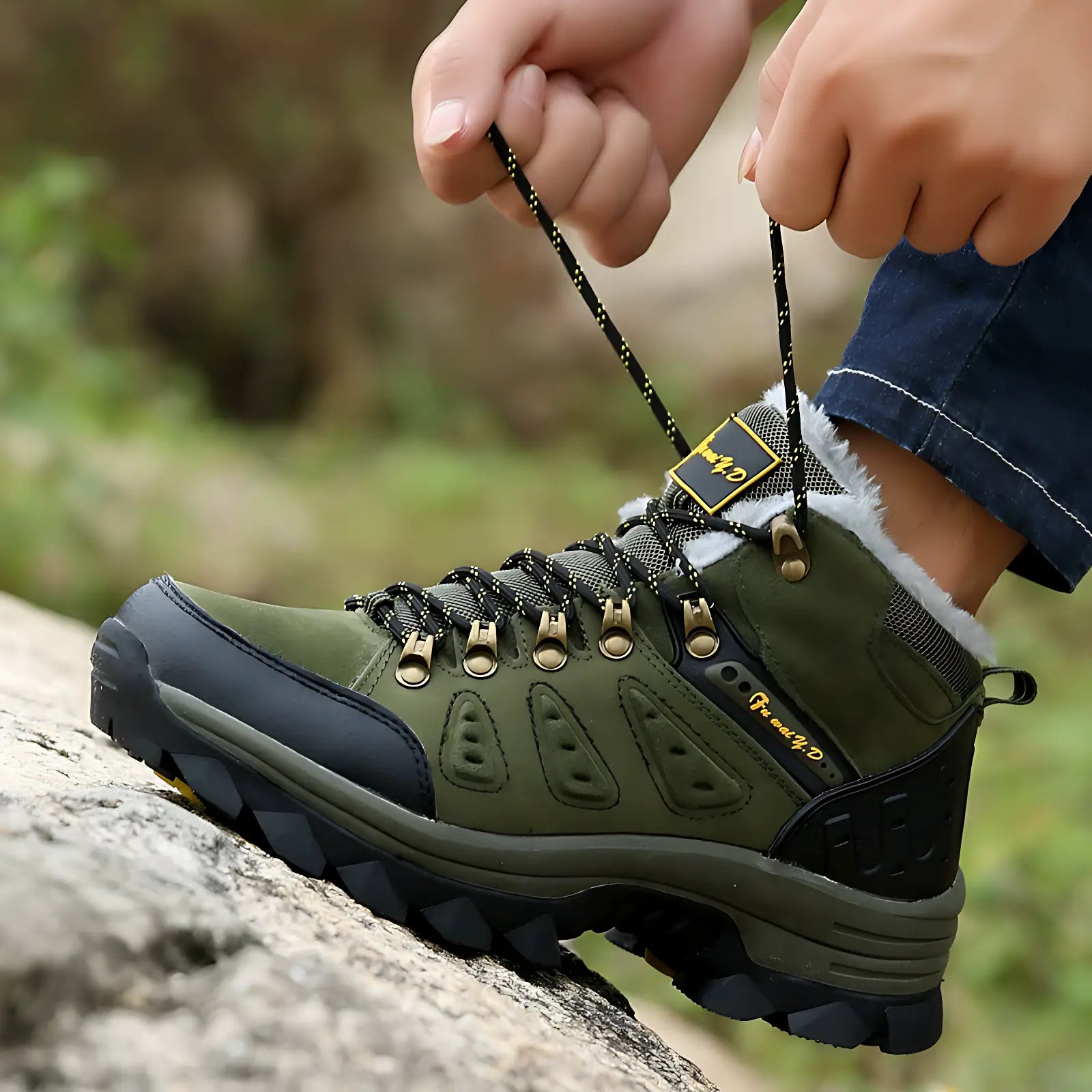 Chaussure homme grand froid