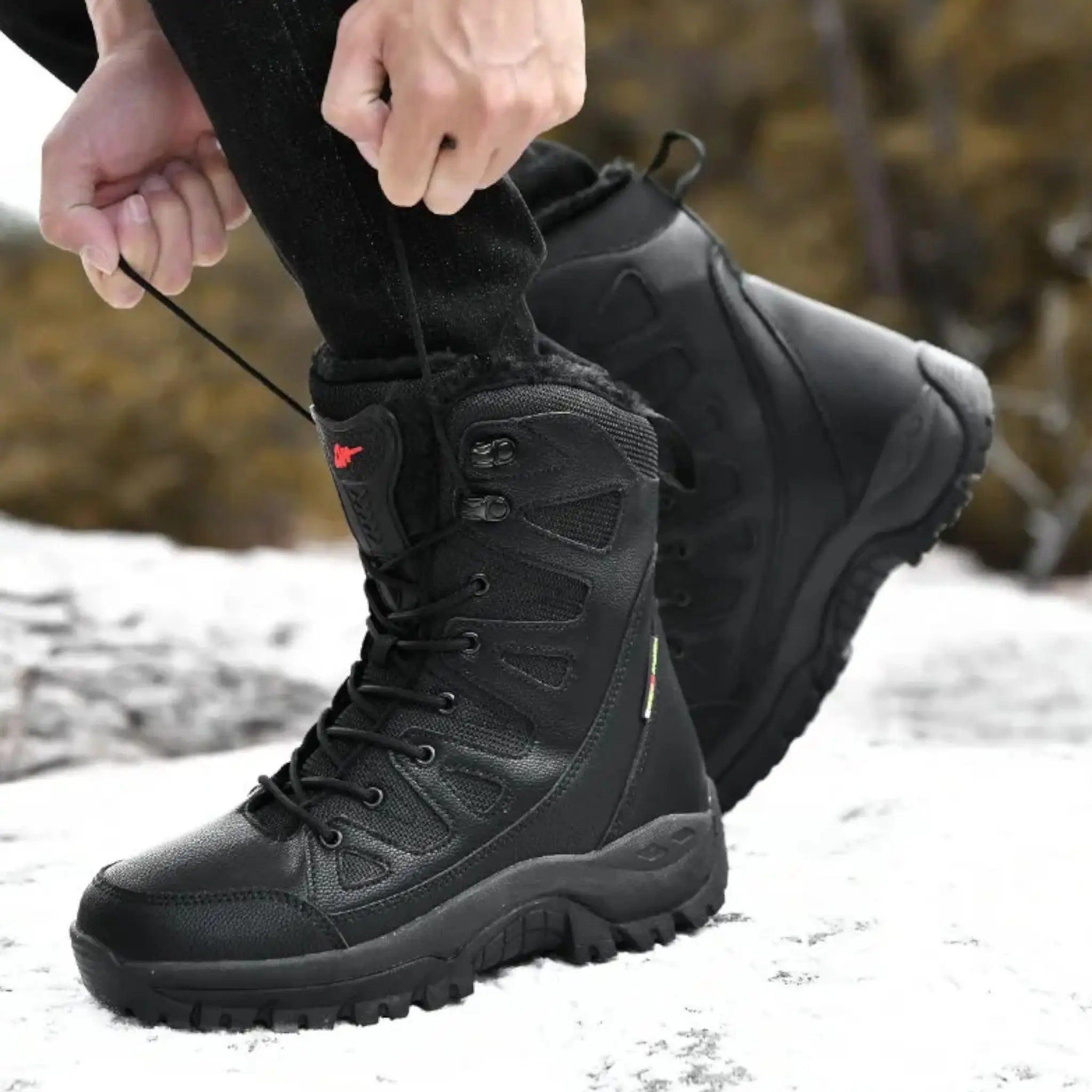 Chaussure militaire grand froid