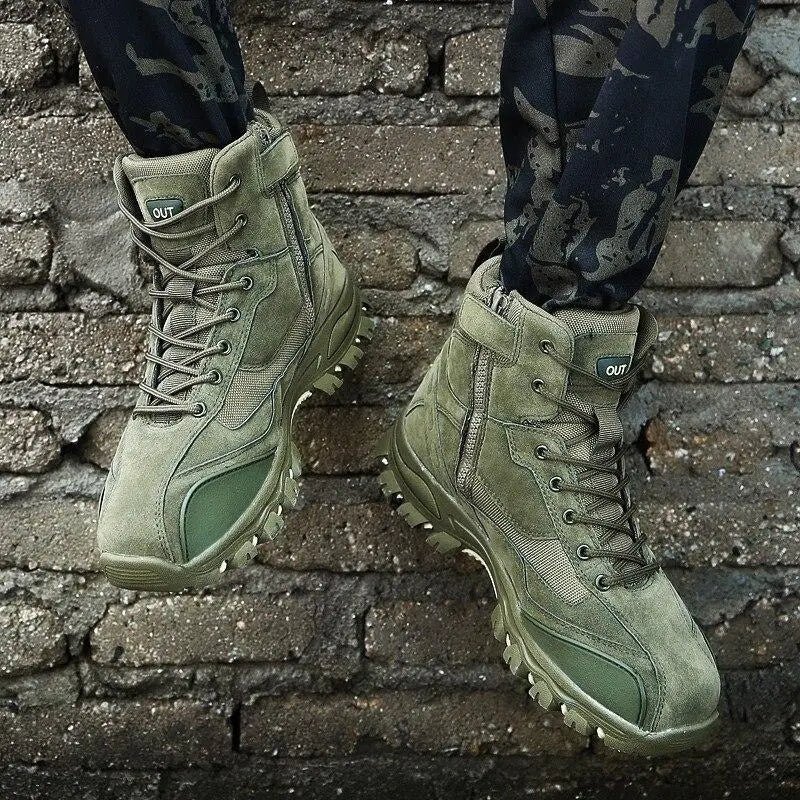 CHAUSSURE MILITAIRE LOOK DECONTRACTE