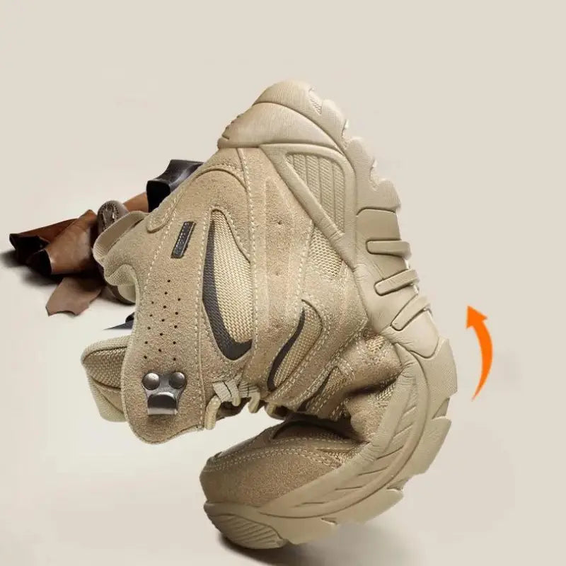 Chaussure militaire sable