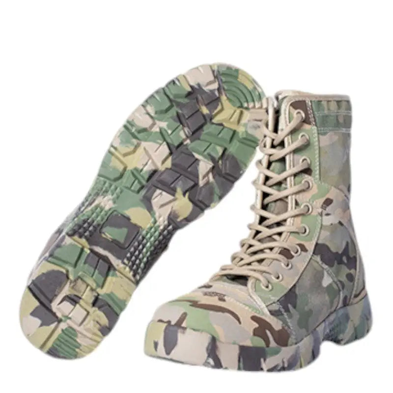 Chaussure montante militaire