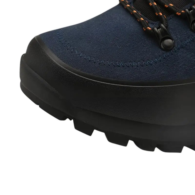 Chaussure de randonnée bleu