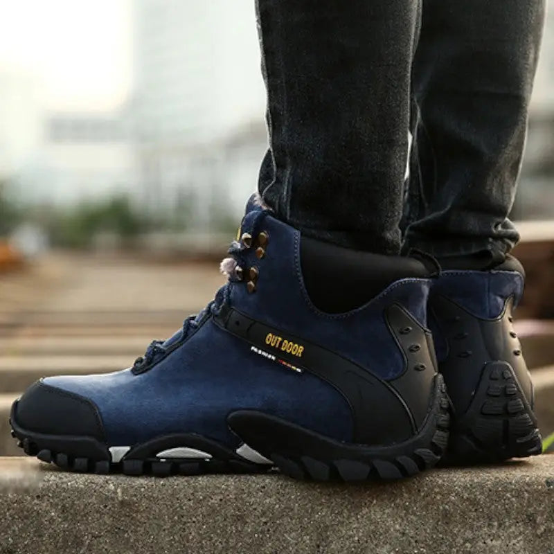 Chaussure randonnée bleu homme