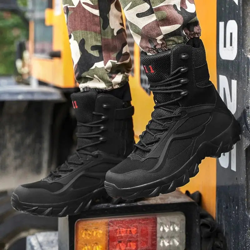 Chaussure ranger militaire