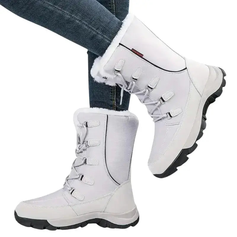 Chaussures fourrées femme grand froid