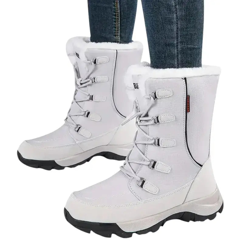 Chaussures fourrées femme grand froid
