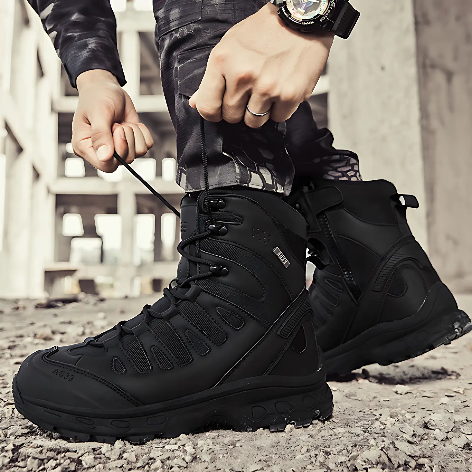 Chaussures militaires homme