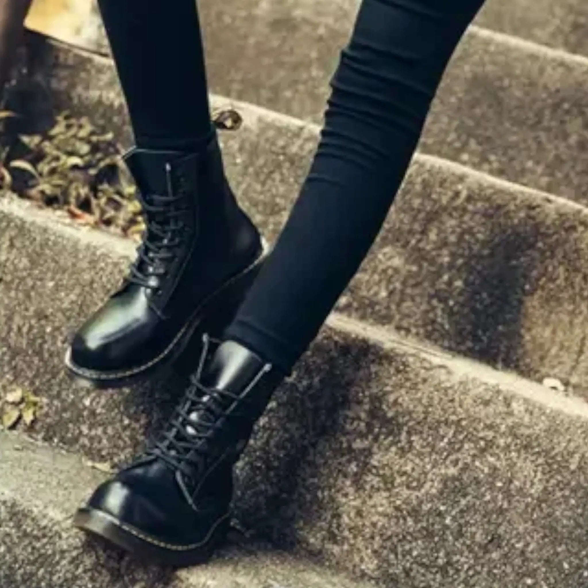 Chaussures style rangers femme