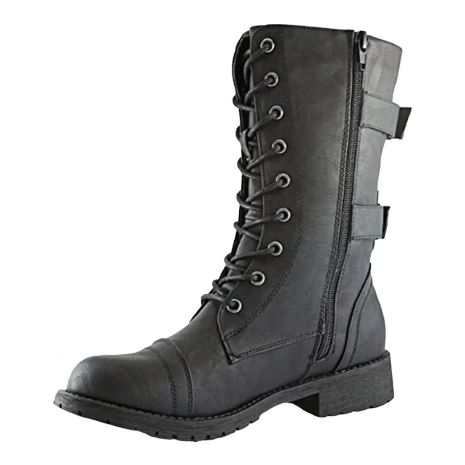 Chaussures style rangers femme