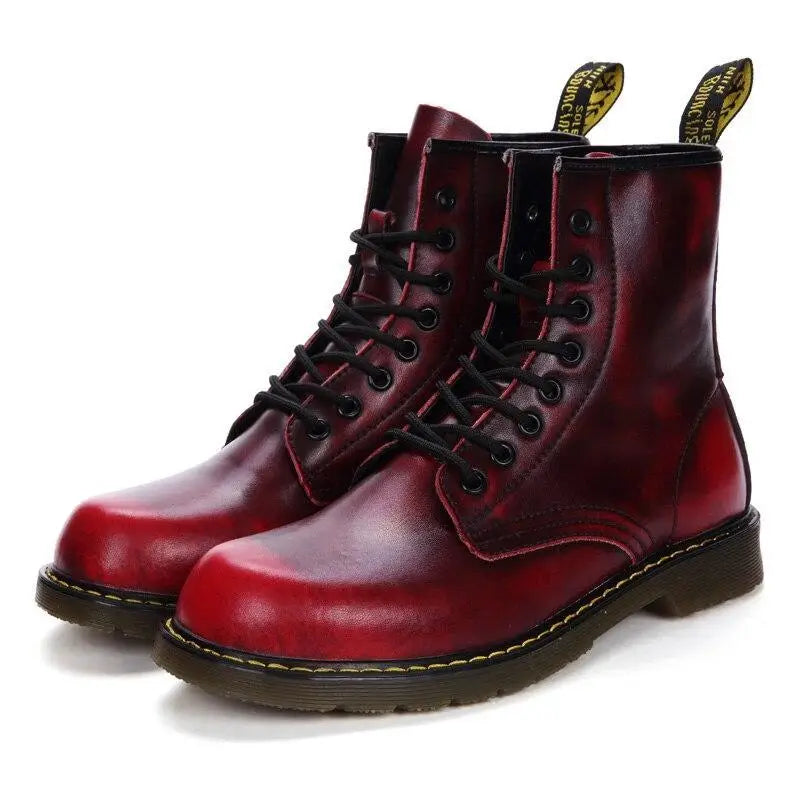 Chaussures style rangers femme
