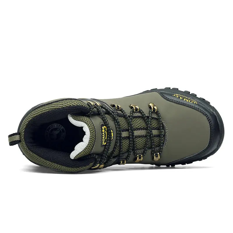 Chaussures type rangers homme