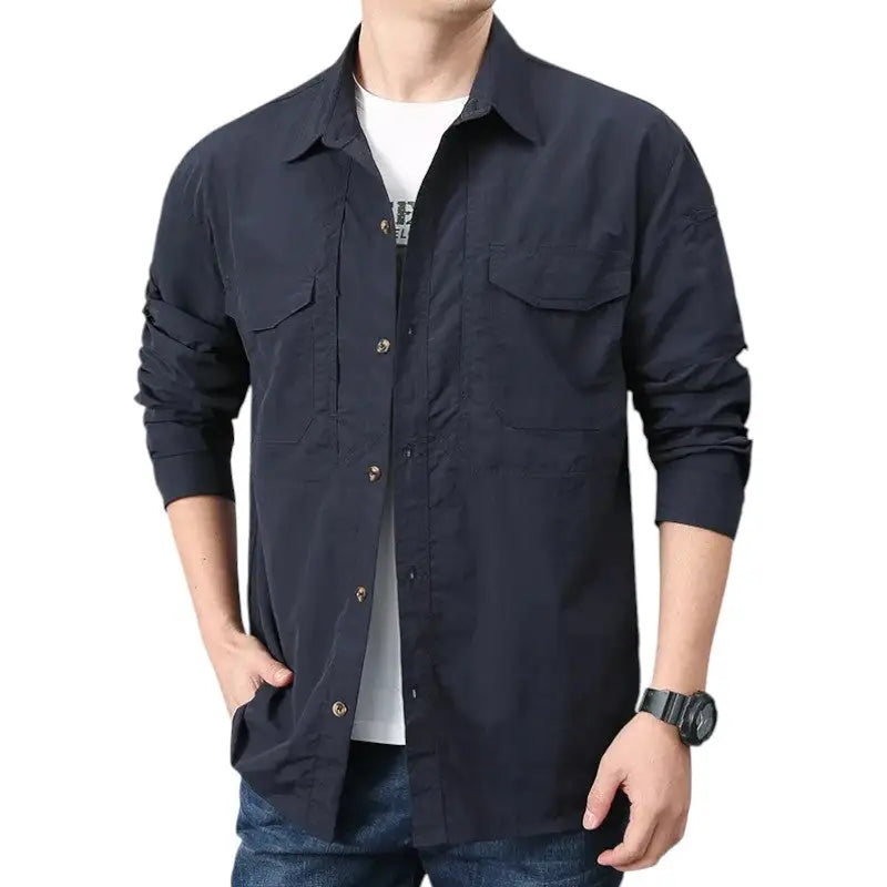 Chemise homme manches longues