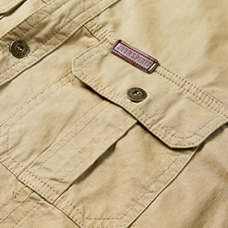 Chemise homme style militaire