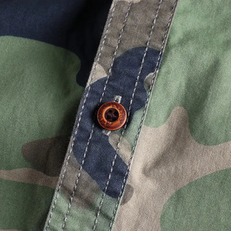 Chemise militaire homme grande taille