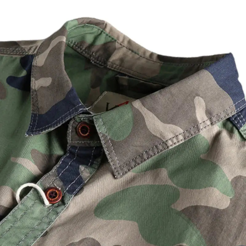 Chemise militaire homme grande taille