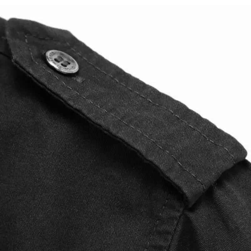 Chemise militaire noire