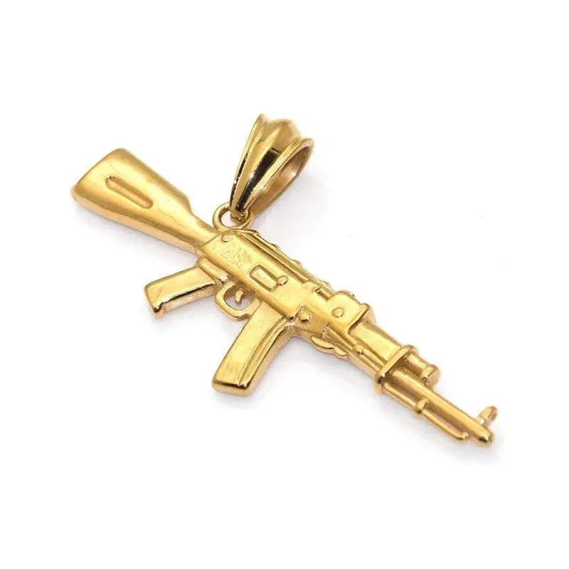 COLLIER MILITAIRE - AK-47 (OR)