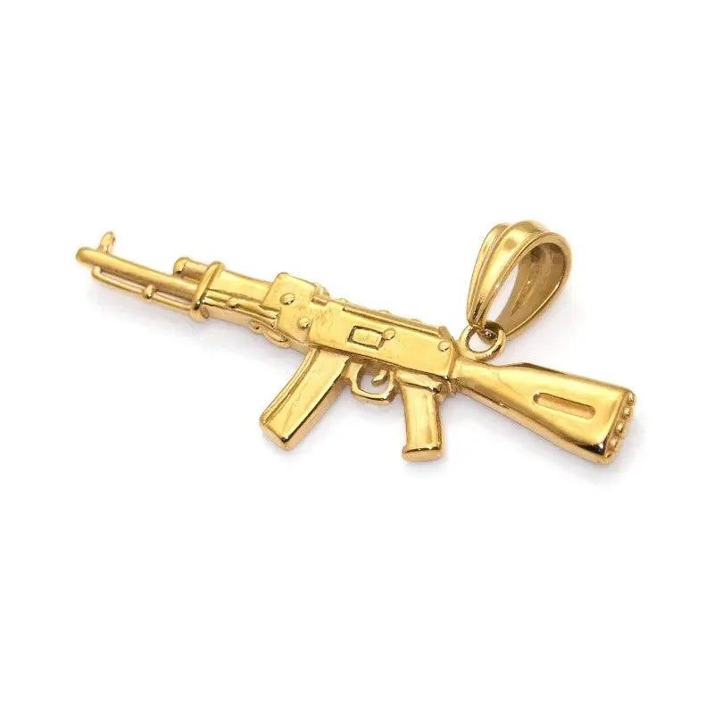 COLLIER MILITAIRE - AK-47 (OR)