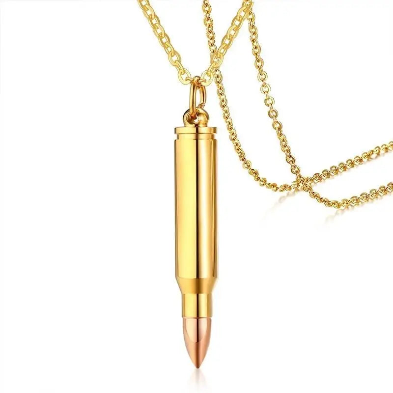 COLLIER MILITAIRE DOUILLE (OR)