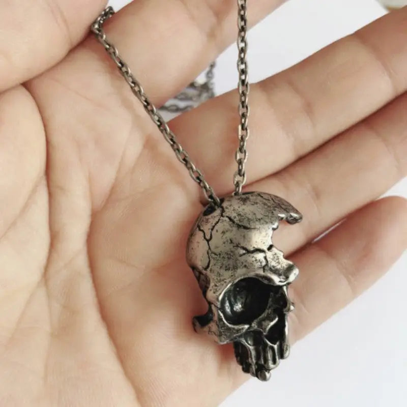 COLLIER MILITAIRE - SURVIVALISTE (ARGENT)