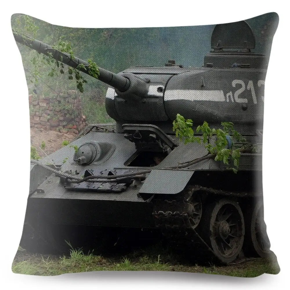 COUSSIN MILITAIRE - DÉCOR ARME DE GUERRE