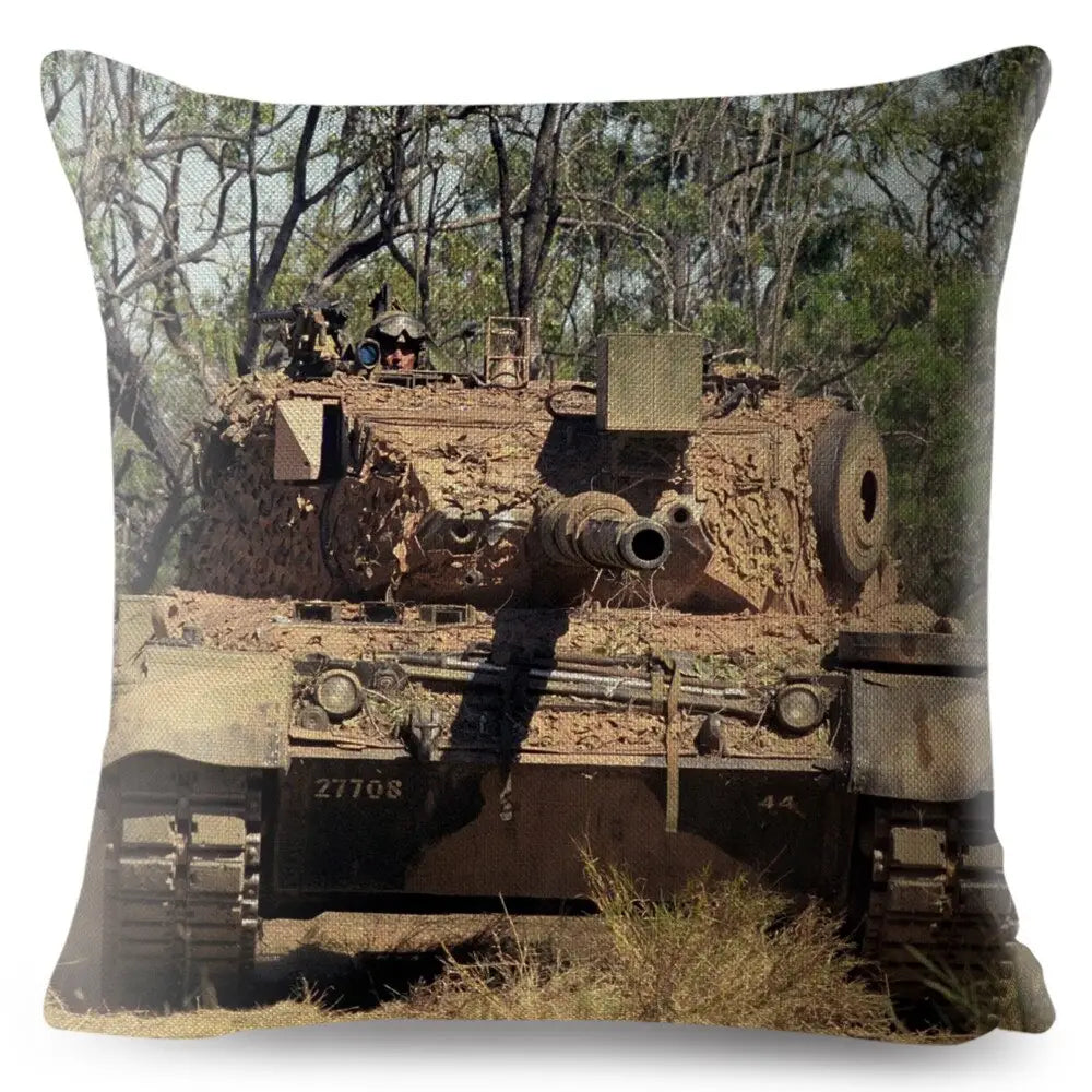 COUSSIN MILITAIRE - DÉCOR ARME DE GUERRE