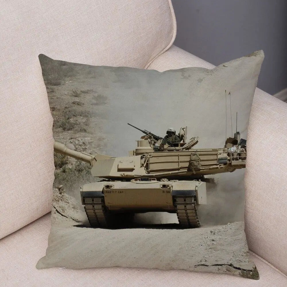 COUSSIN MILITAIRE - DÉCOR ARME DE GUERRE