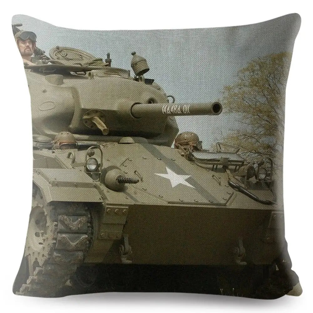 COUSSIN MILITAIRE - DÉCOR ARME DE GUERRE