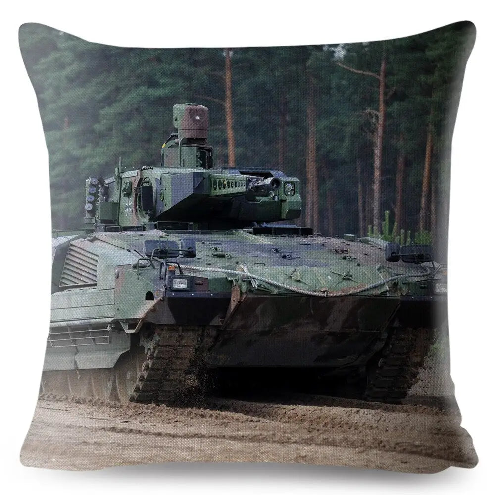 COUSSIN MILITAIRE - DÉCOR ARME DE GUERRE