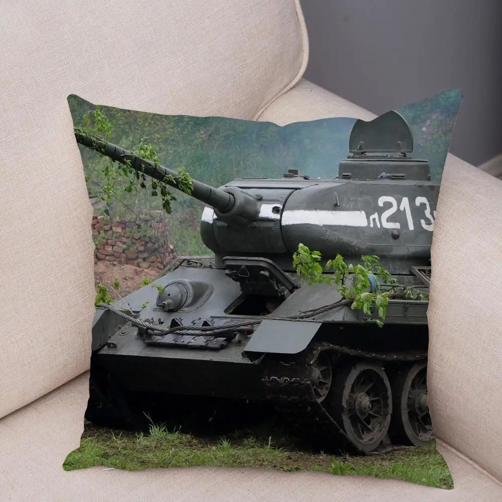 COUSSIN MILITAIRE - DÉCOR ARME DE GUERRE